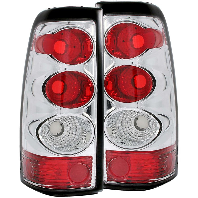 Anzo 2003-2006 Chevrolet Silverado 1500 Taillights Chrome 211020 Photo - Primary