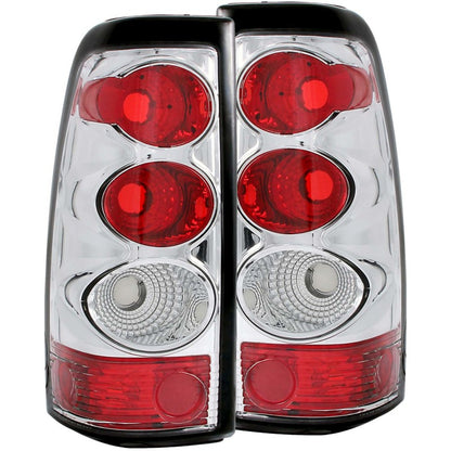 Anzo 2003-2006 Chevrolet Silverado 1500 Taillights Chrome 211020 Photo - Primary