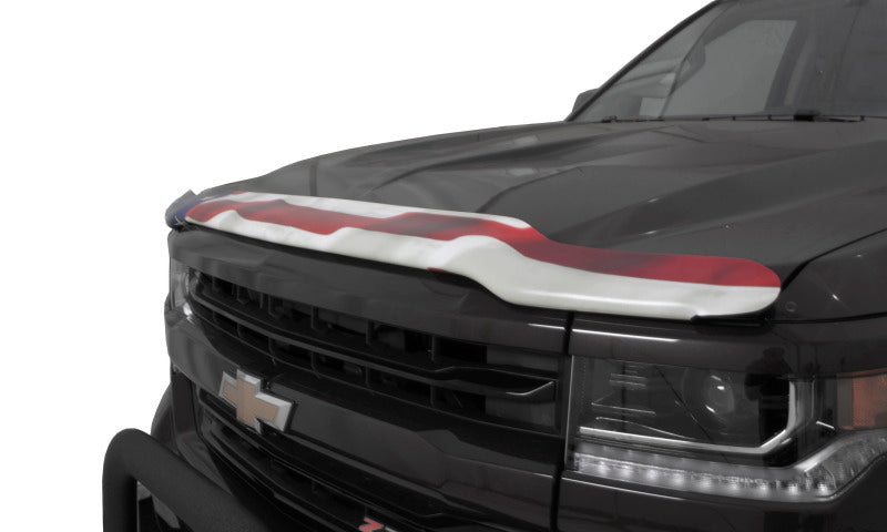 Stampede Vigilante Premium Hood Protector,American Flag,For 2015-2019 Chevrolet 2056-41 Photo - Mounted