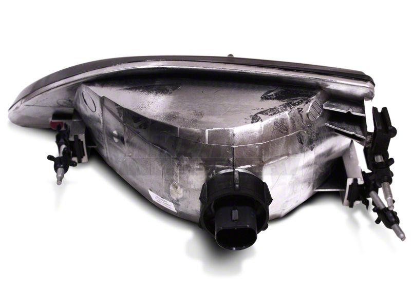 Raxiom 94-98 Ford Mustang Axial Series Cobra Style Headlights- Chrome Housing (Clear Lens) 49049 49049 Photo - Close Up