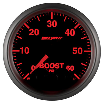 Autometer Gauge, Boost, 2 1/16", 60psi, Digital Stepper Motor w/Peak & Warn, 5670 User 6