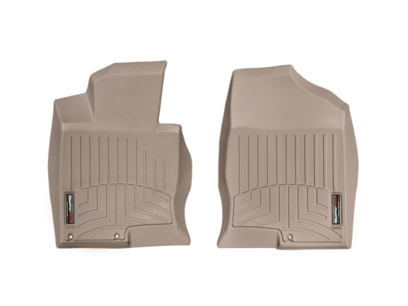 WeatherTech WT FloorLiner - Front - Tan Floor Mats Floor Mats - Rubber main image