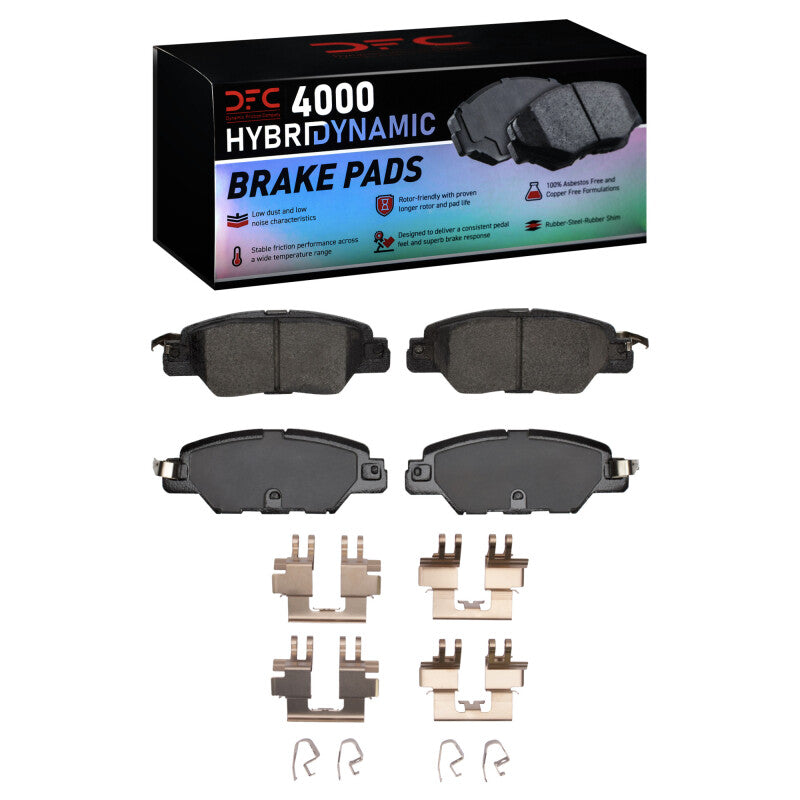 DFC DFC 4000 HybriDynamic Brake Pads Brakes, Rotors & Pads Brake Pads - OE main image