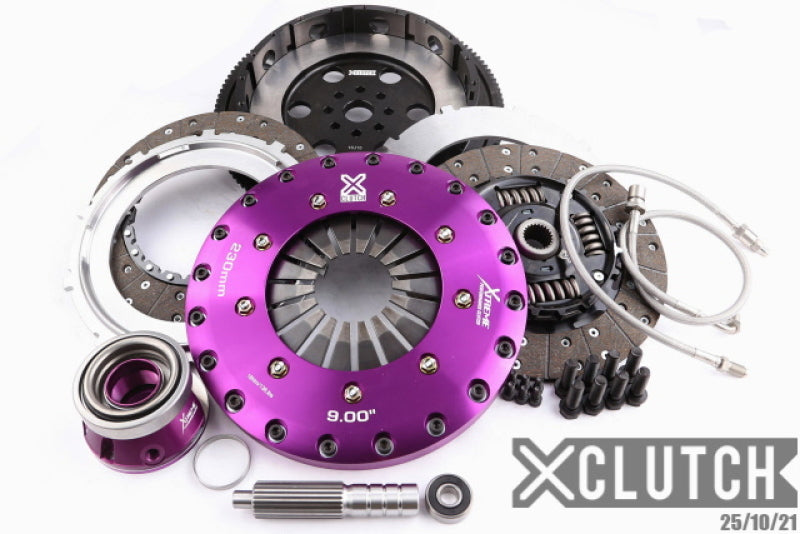 XCLUTCH XCL Clutch - 9in Twin Sprung Organic Drivetrain Clutch Kits - Multi main image