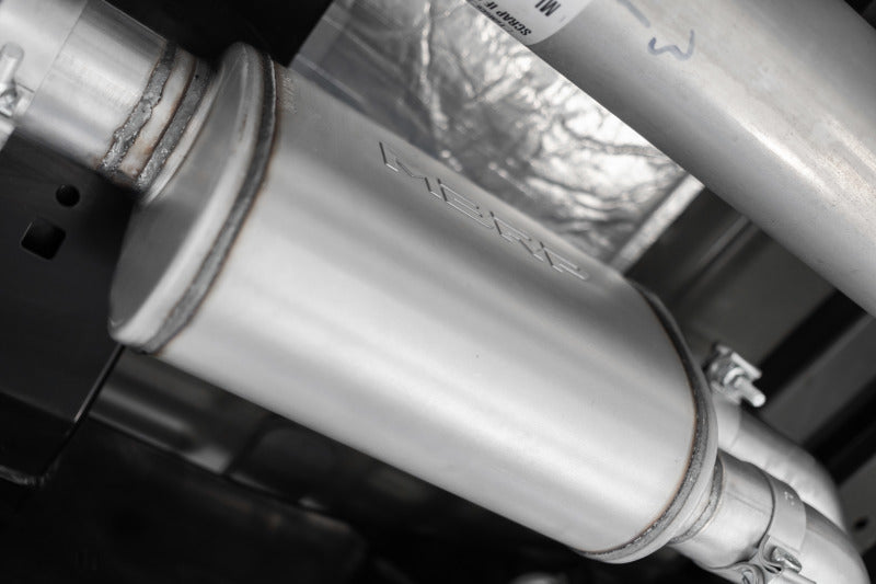 MBRP 2021 Ford F-150 2.7L EcoBoost / 3.5L EcoBoost / 5.0L 3in Cat Back Single Side Exit T304 S5217304 S5217304 Photo - Close Up