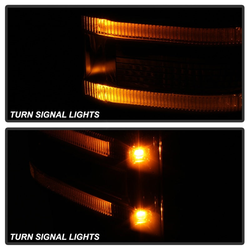 SPYDER xTune 99-07 Ford Super Duty Heated LED Signal Power Mirrors - Smk (Pair) (MIR-FDSD99S-G4-PW-SM-SET) 9943102 9943102 Photo - Unmounted