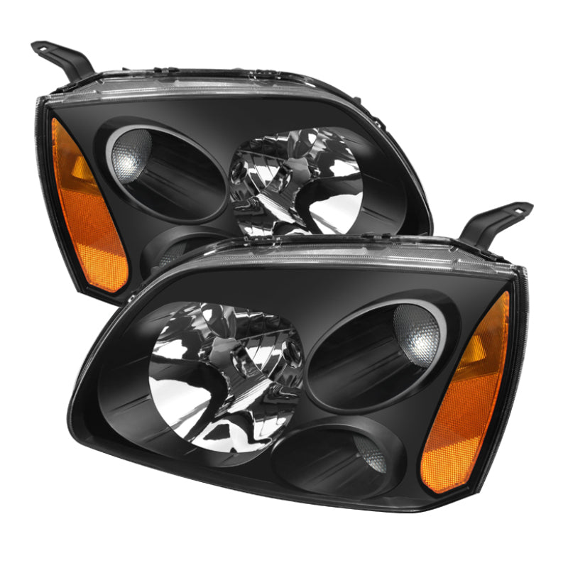 SPYDER Xtune Mitsubishi Galant 04-08 Amber Crystal Headlights Black HD-JH-MG04-AM-BK 5072900 5072900 Photo - Primary