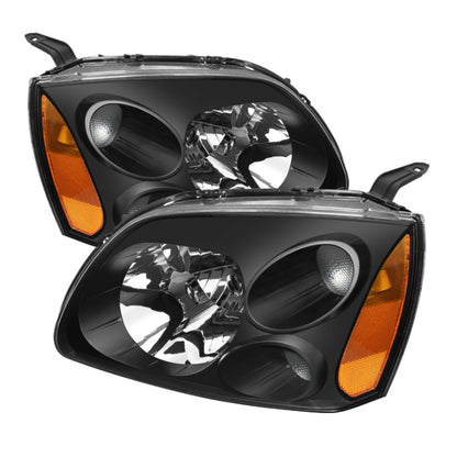 SPYDER Xtune Mitsubishi Galant 04-08 Amber Crystal Headlights Black HD-JH-MG04-AM-BK 5072900 5072900 Photo - Primary