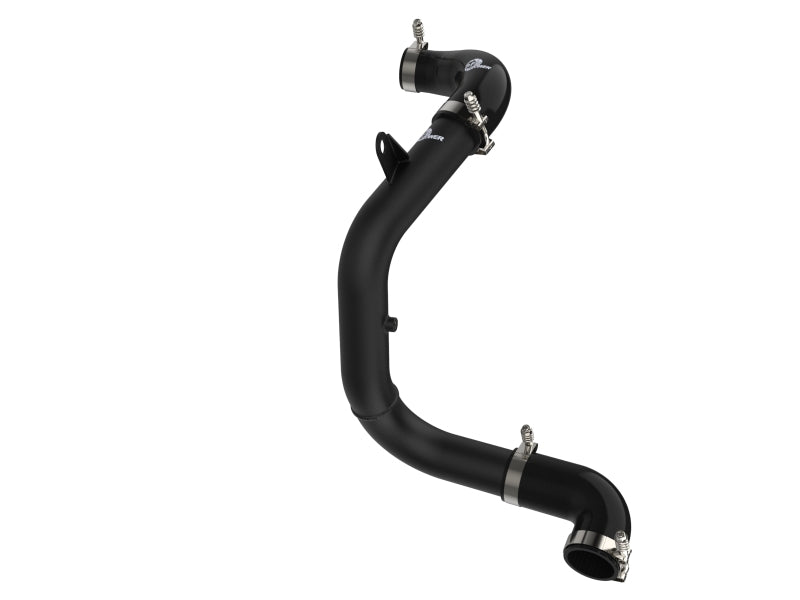 aFe Bladerunner 2.5in Aluminum Tube Hot Charge Pipe Black 2Volkswagen  22-23 GTI (MKVIII) L4-2.0L (t 46-20608-B 46-20608-B Photo - Primary