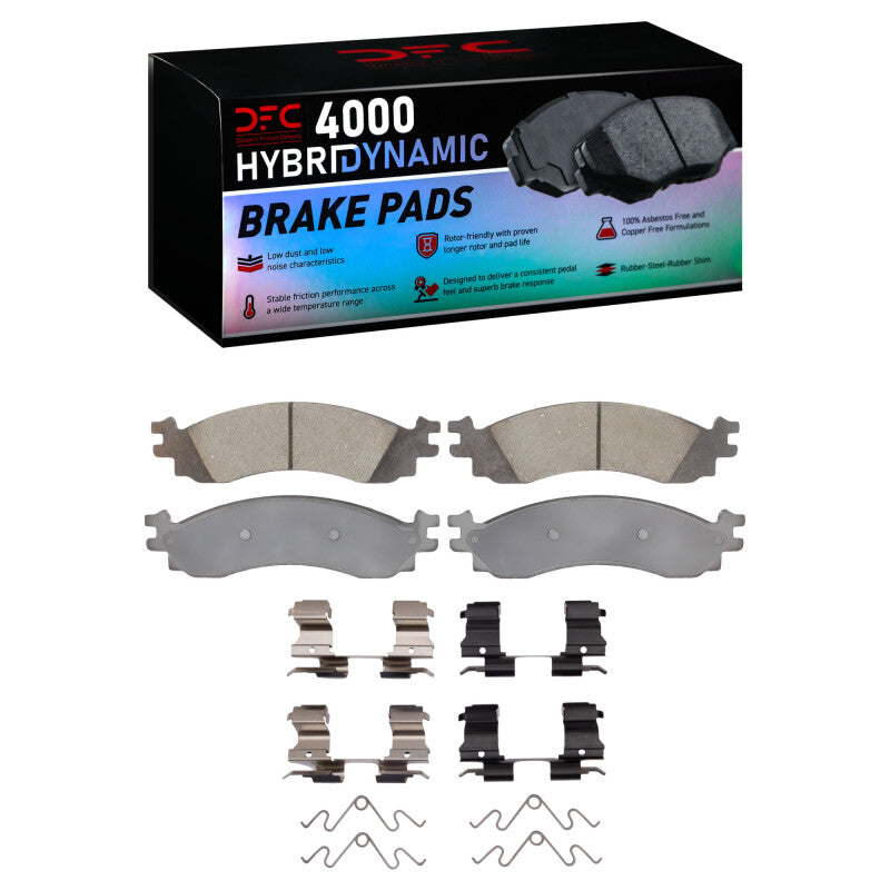 DFC DFC 4000 HybriDynamic Brake Pads Brakes, Rotors & Pads Brake Pads - OE main image