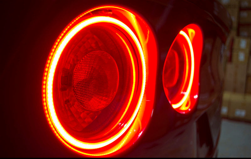 ORACLE Lighting Oracle Chevy Corvette C6 05-13 LED Waterproof Afterburner Kit - Red 1295-003 1295-003 Photo - Mounted