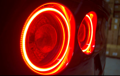 ORACLE Lighting Oracle Chevy Corvette C6 05-13 LED Waterproof Afterburner Kit - Red 1295-003 1295-003 Photo - Mounted