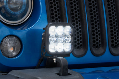 Diode Dynamics 07-18 Jeep JK Wrangler SS5 Bumper LED Pod Light Kit - Yellow Pro Combo DD7285 DD7285 User 1