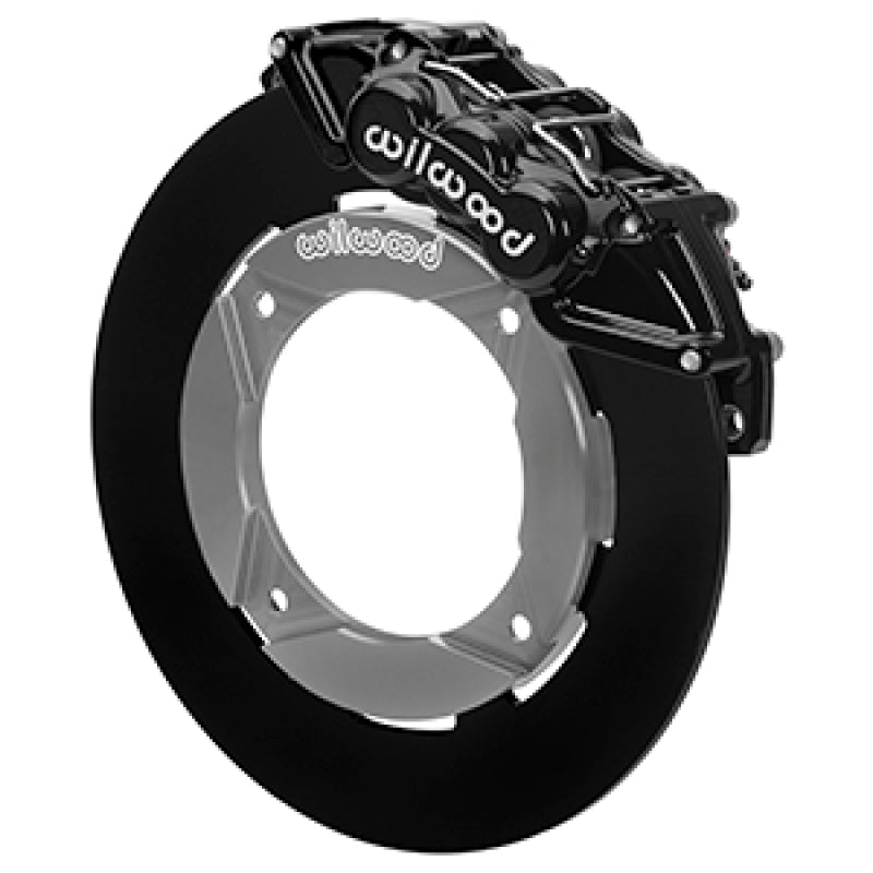 Wilwood 2014+ Polaris RZR XP 1000 Front Kit 11.25in - Black 140-16632 140-16632 User 1