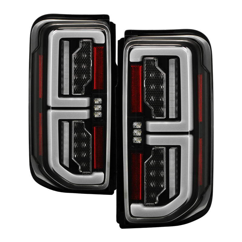 SPYDER 21-23 Ford Bronco Factory LED Model LED Tail Lights (ALT-YD-FB21-LED-BK) 5088758 5088758 Photo - Primary