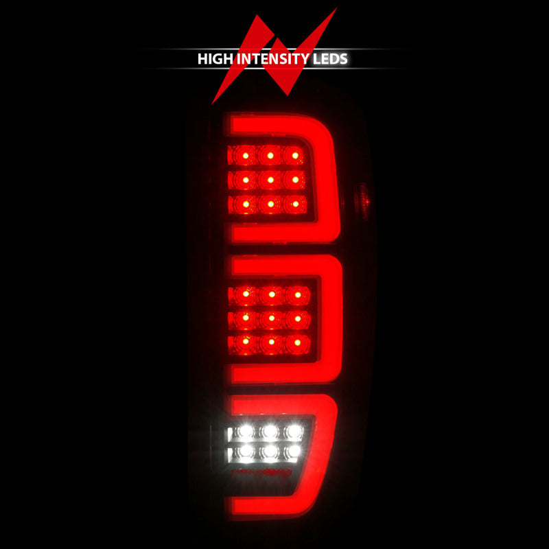 ANZO 19-23 GMC Sierra 1500/2500HD/3500HD Black Replacement Full LED Bar Tail Light 311457 311457 Photo - Unmounted