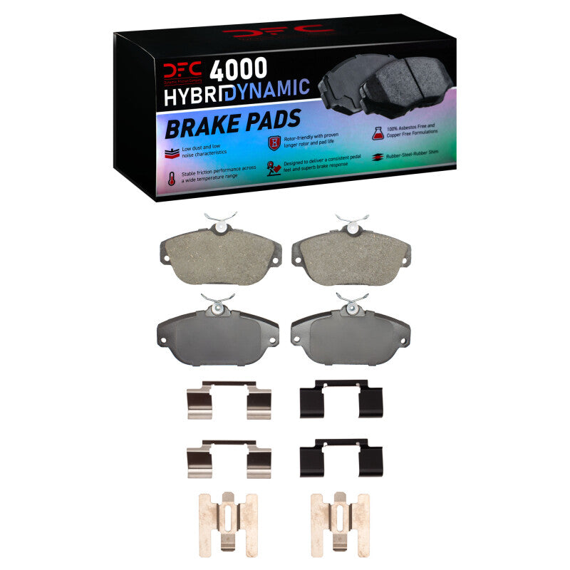 DFC DFC 4000 HybriDynamic Brake Pads Brakes, Rotors & Pads Brake Pads - OE main image