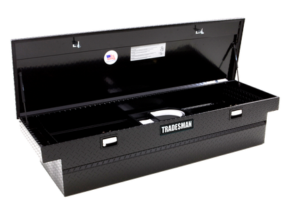 Tradesman Aluminum Single Lid Cross Bed Truck Tool Box (63in.) - Black 79304 79304 User 1