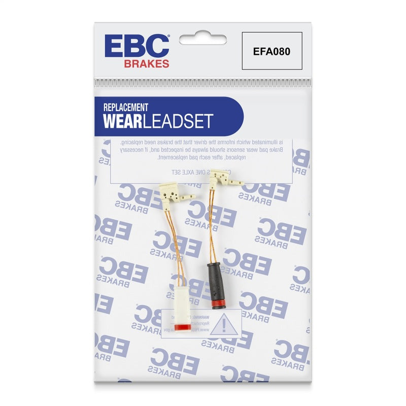 EBC 02-04 Mercedes-Benz C32 AMG (W203) 3.2 Supercharged Front Wear Leads EFA080 EFA080 Photo - Unmounted