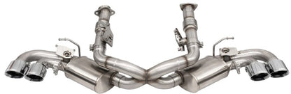 Corsa 2020 Corvette C8 3in Valved Cat-Back 4.5in Pol Quad Tips Fits Factory Perf Exhaust Deletes AFM 21103 21103 User 1