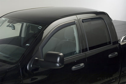 Putco 16-20 Nissan Titan Crew Cab (Set of 2) Front Only Element Tinted Window Visors 580602 580602 Photo - Primary