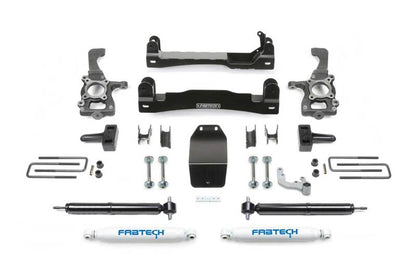 Fabtech 4" Basic System w/Rear Performance Shocks K2258 Photo - Primary