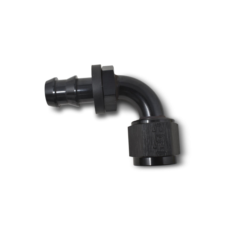 Russell -8 AN 90° Twist-Lok Hose End - Black 624173 Photo - out of package