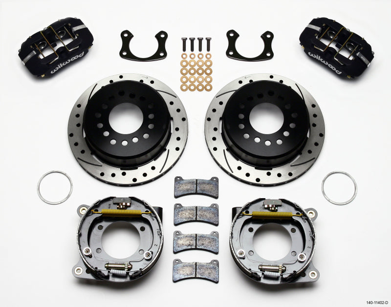 Wilwood FDP-LP 11.00" P-Brake Kit,Drilled New Big Ford 2.36" Offset 140-11402-D Photo - Primary