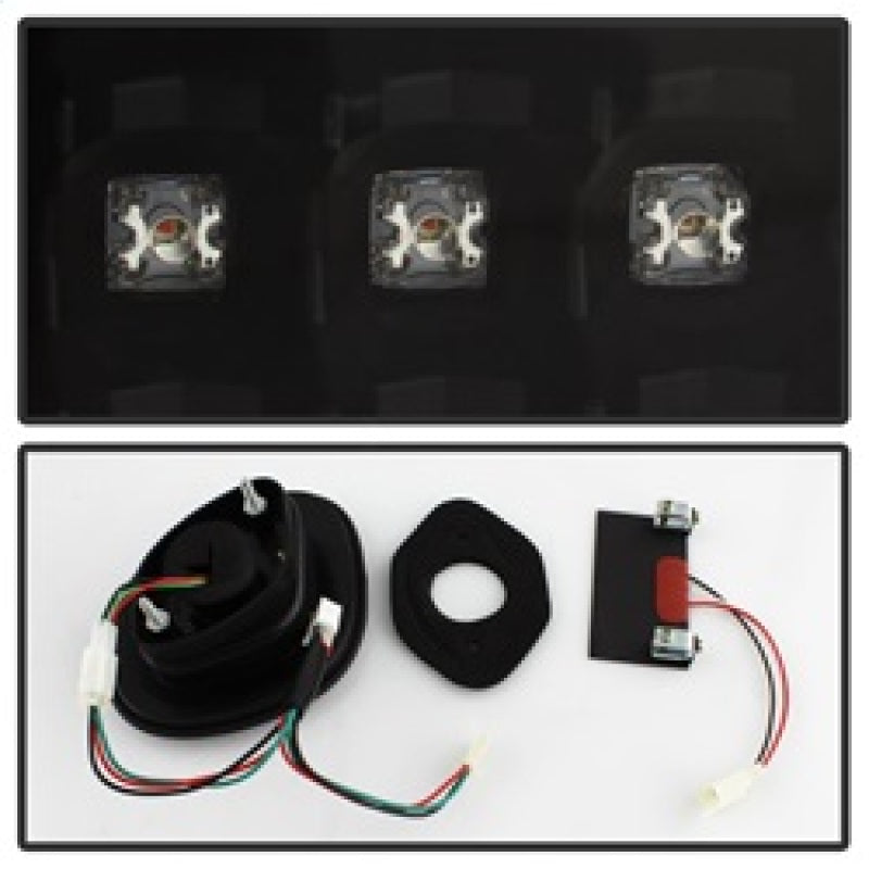 Spyder 98-05 Lexus GS300 /GS400 4pc LED Tail Lights - Black (ALT-YD-LGS98-LED-BK) 5084415 5084415 Photo - Unmounted