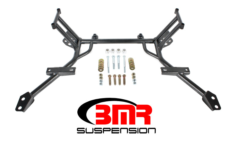 BMR 05-10 S197 Mustang K-Member w/ No Motor Mounts and STD. Rack Mounts - Black Hammertone KM009H KM009H Photo - Primary