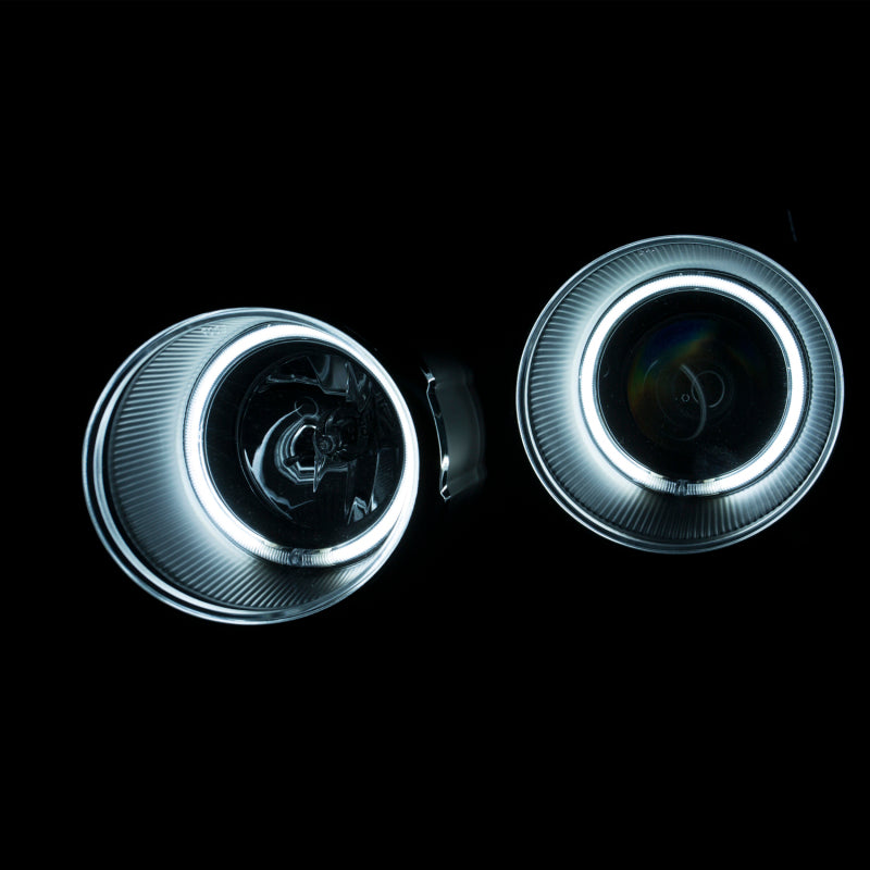 Anzo 2012-2015 Chevrolet Sonic Projector Headlights w/ Halo Black (CCFL) 121488 Photo - Mounted