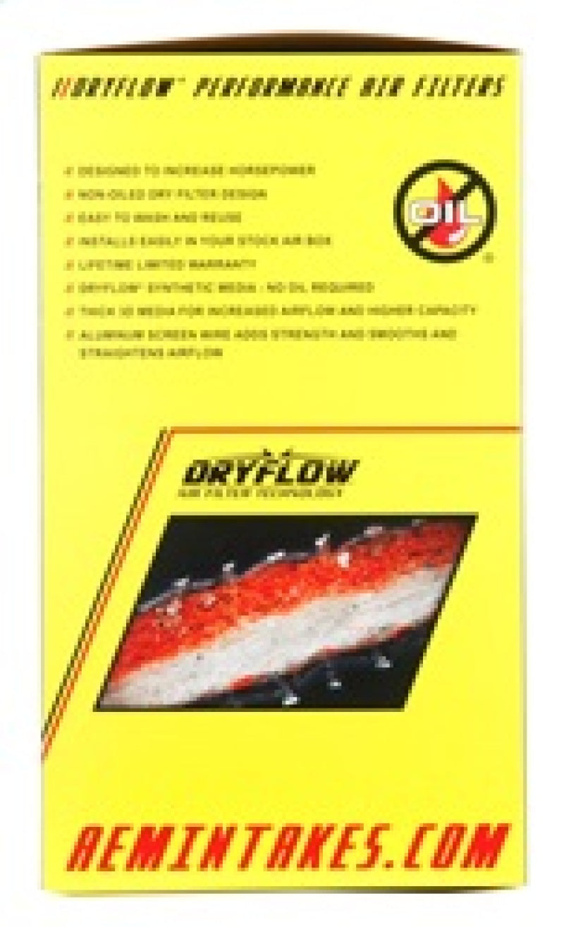 AEM Induction AEM 2.75 inch Dryflow Air Filter with 9 inch Element 21-2029DK 21-2029DK Photo - in package