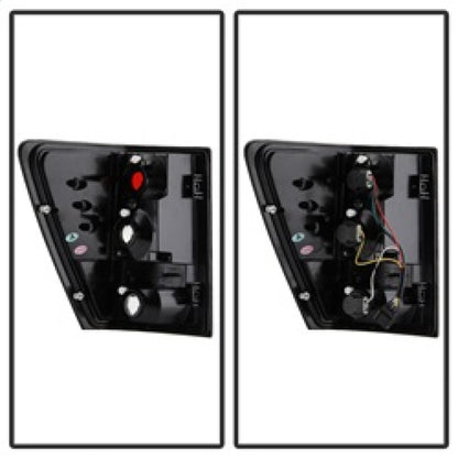 Spyder Jeep Grand Cherokee 05-06 Euro Style Tail Lights Black ALT-YD-JGC05-BK 5005502 5005502 Photo - Unmounted
