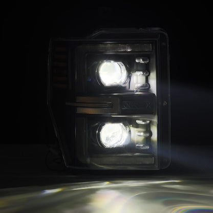 AlphaRex 08-10 Ford F250-550 LUXX-Series LED Projector Headlights Black w/Activ Light/Seq Signal 880312 880312 User 2