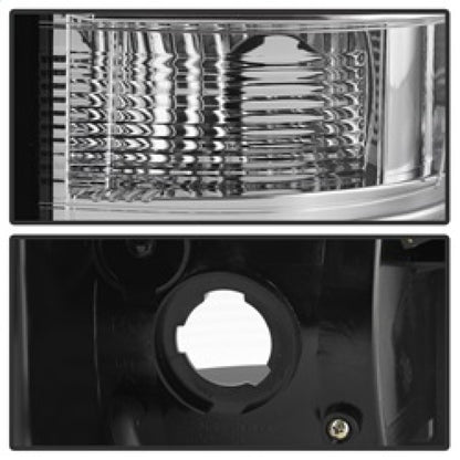 Spyder 07-13 Silverado (Will Not Work w/2010 921 Bulb) V3 Tail Lights Rd/Clr ALT-YD-CS07V3-LBLED-RC 5084101 5084101 Photo - Unmounted