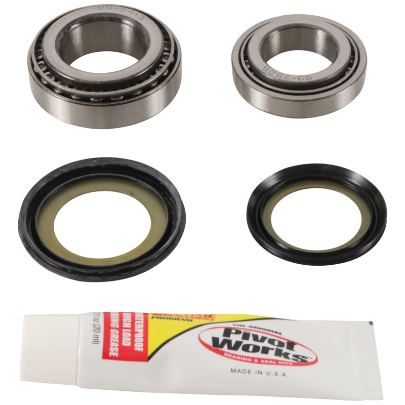Pivot Works 10-22 Kawasaki KLX110 PW Steering Stem Bearing Kit PWSSK-K10-000 PWSSK-K10-000 Photo - Primary