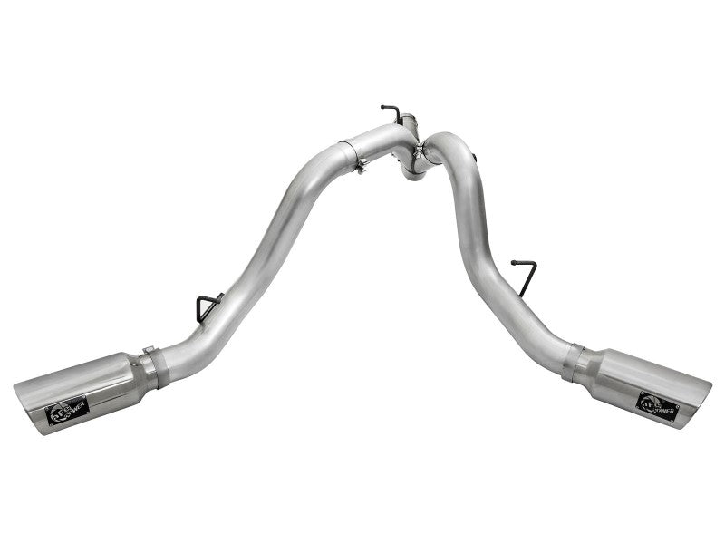 aFe  POWER 49-04080-P ATLAS 4" DPF-Back Aluminized Steel Exhaust System 49-04080-P Photo - Unmounted