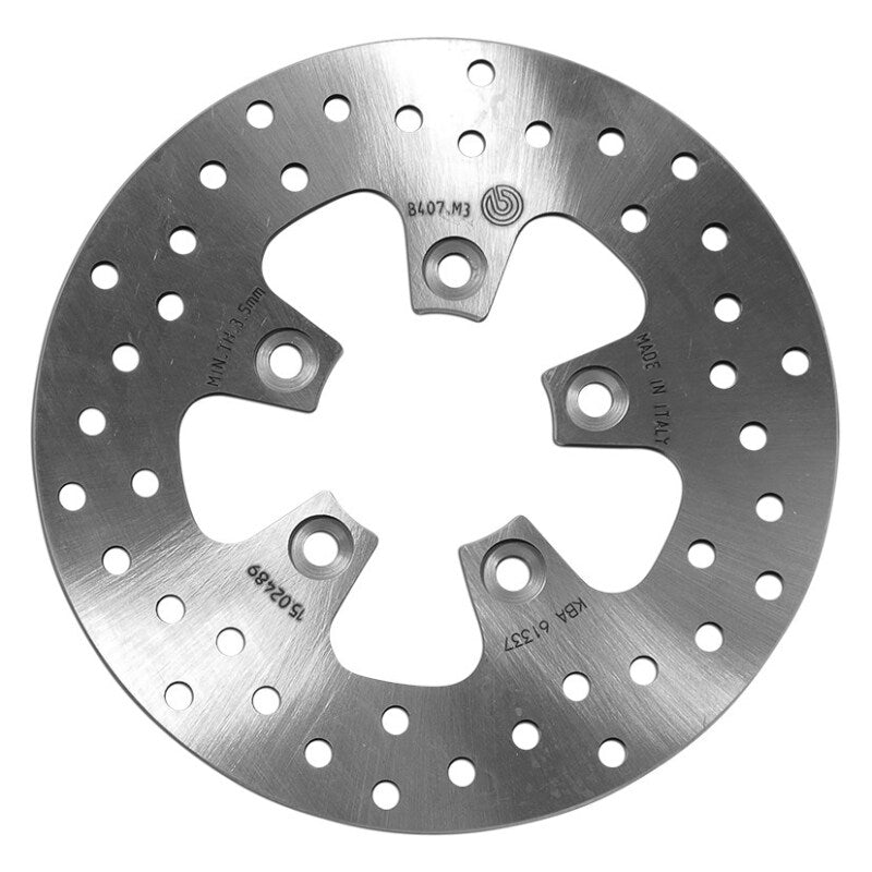 Brembo OE 14-19 Peugeot Django Heritage 125cc 196x4mm Brake Disc - Rear Fixed 68B407M3 68B407M3 User 1