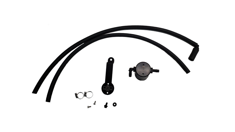 J&L 18-23 Toyota Camry 3.5L V6 Oil Separator 3.0 Passenger Side - Black Anodized 3116P-B 3116P-B Photo - Primary