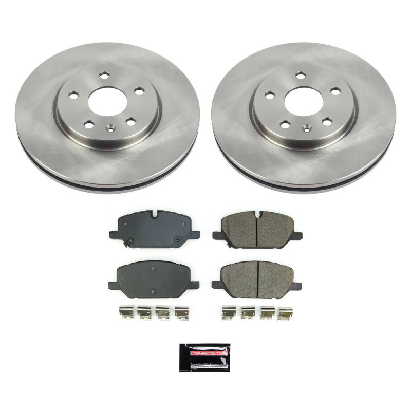 PowerStop PSB Autospecialty Kit Brakes, Rotors & Pads Brake Kits - OE main image