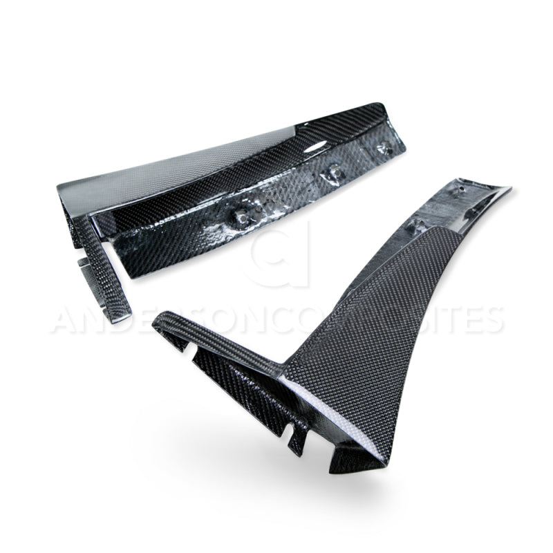 Anderson Composites 14+ Chevrolet Corvette C7 Z06 Front Bumper Canards AC-FL14CHC7-Z6XC AC-FL14CHC7-Z6XC Photo - Primary