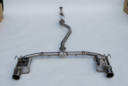 Invidia 2022+ Honda Civic Si (1.5T) 70mm Q300 Cat Back Exhaust - Rolled SS Tips HS22HS4QD1RSL HS22HS4QD1RSL User 1