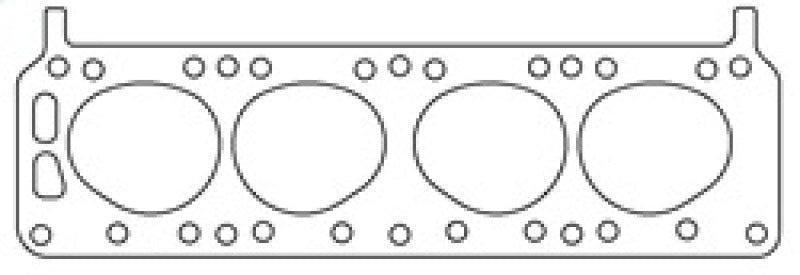 Cometic Head Gasket Bore: 68mm Thickness: .032in C4309-032 Photo - Unmounted