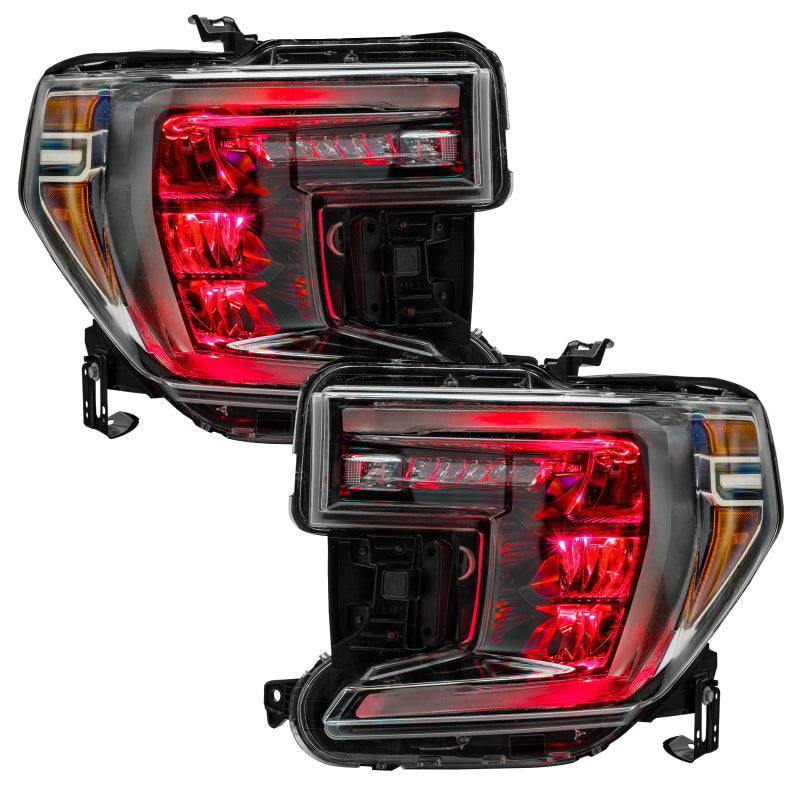 ORACLE Lighting Oracle 19-21 Silverado/Sierra 1500 RGB Demon Eye Headlight Upgrade Kit - ColorSHIFT w/o Controller 1440-334 1440-334 User 4