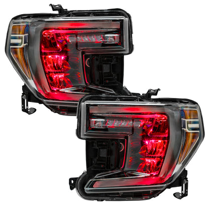 ORACLE Lighting Oracle 19-21 Silverado/Sierra 1500 RGB Demon Eye Headlight Upgrade Kit - ColorSHIFT w/o Controller 1440-334 1440-334 User 4