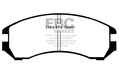 EBC Disc Brake Pad Set DP2665 Photo - Primary
