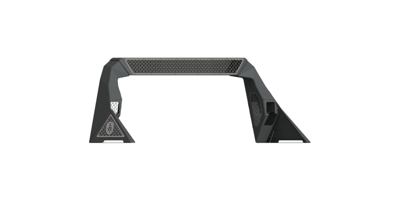 Road Armor 10-19 Dodge 1500 iDentity Headache Rack w/Bedrail Pods/40in Center Light Pod/Hyve Raw 4091DHRP-C1-MH 4091DHRP-C1-MH Photo - Primary