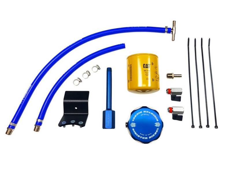 Sinister Diesel 11-16 Ford Powerstroke 6.7L (Engine Mount) Coolant Filtration System SD-CF-6.7P-11 SD-CF-6.7P-11 Photo - Primary