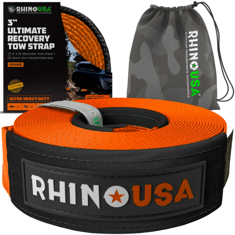 Rhino USA RSA Tow Straps Winches & Hitches Tow Straps main image