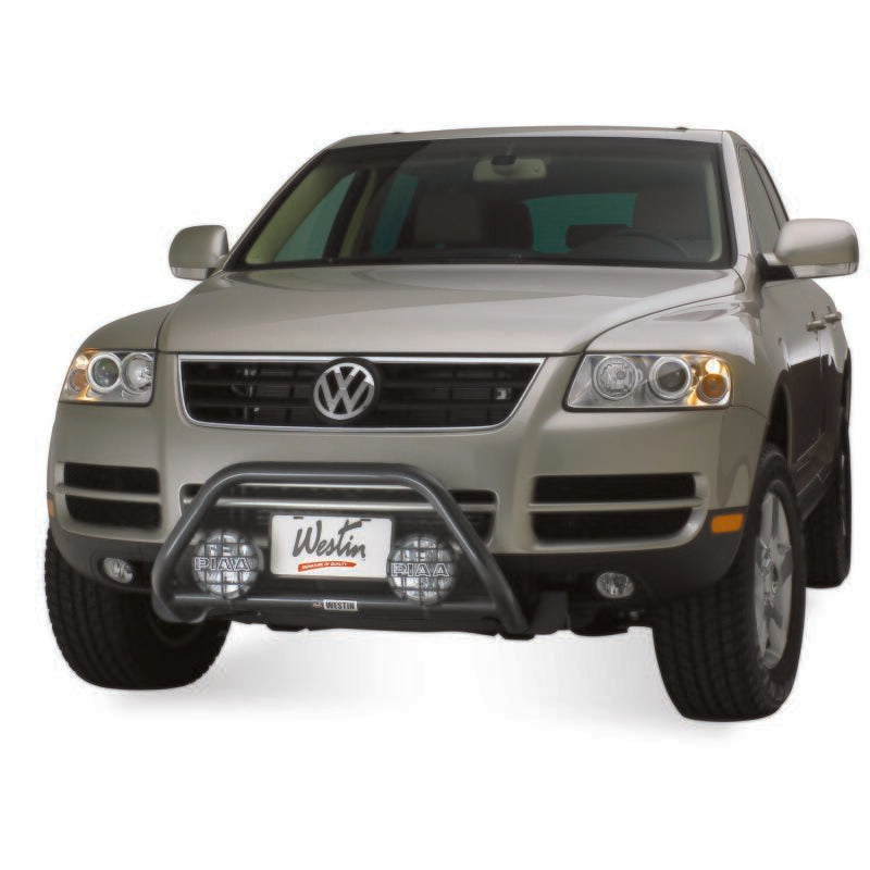 Westin Safari Light Bar Universal (10.75in mounting depth) - Black 30-0025 30-0025 Photo - Mounted